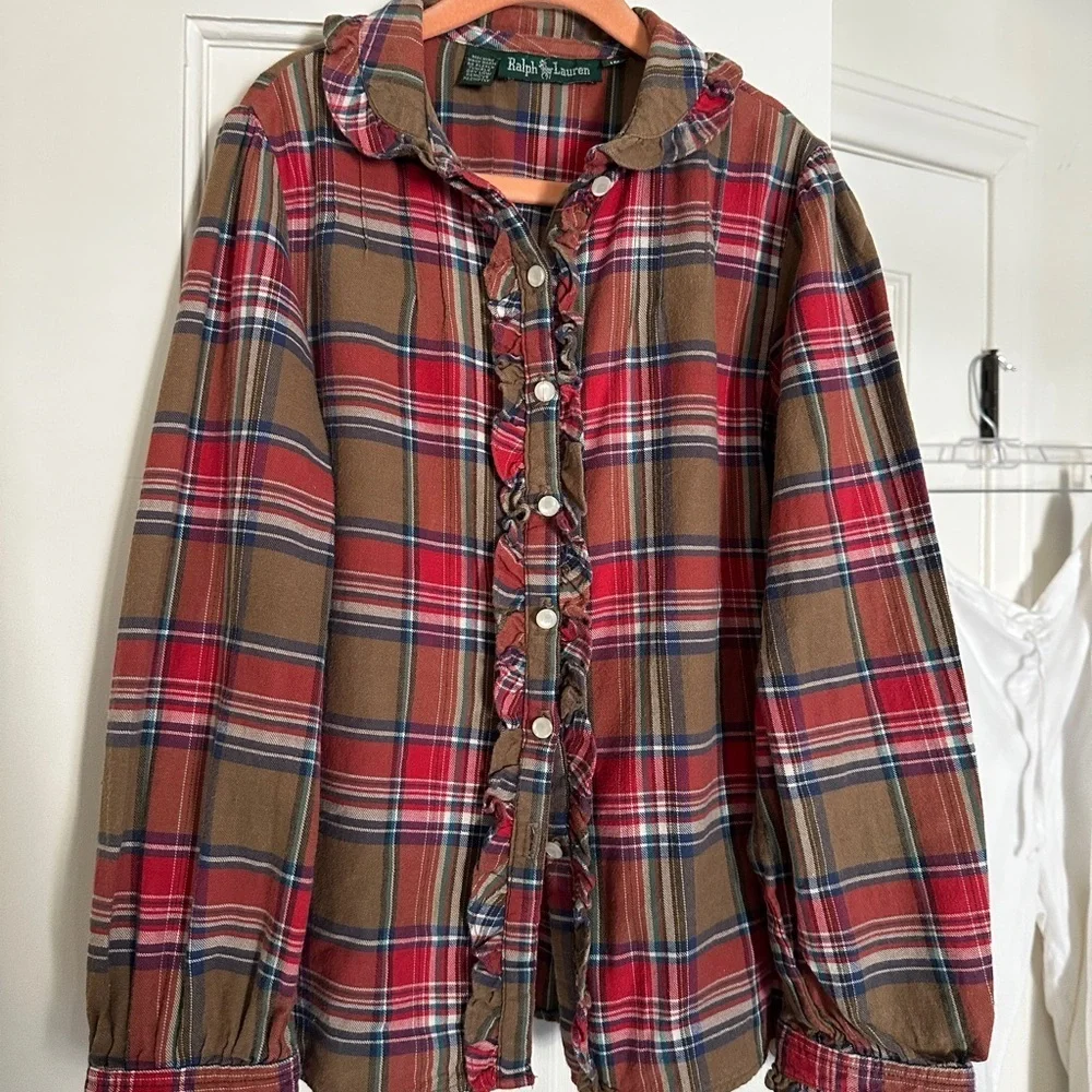 COPY - Girls vintage Ralph laurenn button down shirt